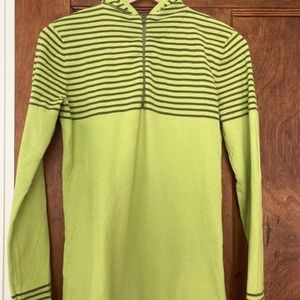 Title Nine 1/4 Zip Lightweight Hooded Sweater